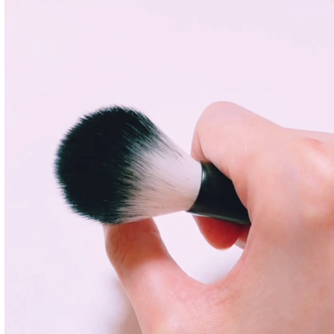 UR GLAM　FACE BRUSH/U R GLAM/メイクブラシを使ったクチコミ（3枚目）