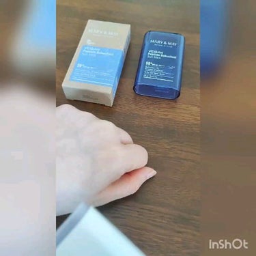 ヴィーガンペプチドバクチオールサンスティック SPF50+ PA++++/MARY&MAY/日焼け止め・UVケアの動画クチコミ3つ目