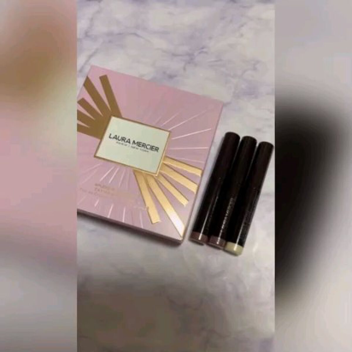 スプレンディド シマーズ キャビアスティック トリオ /ローラ メルシエ/メイクアップキットを使ったクチコミ（1枚目）