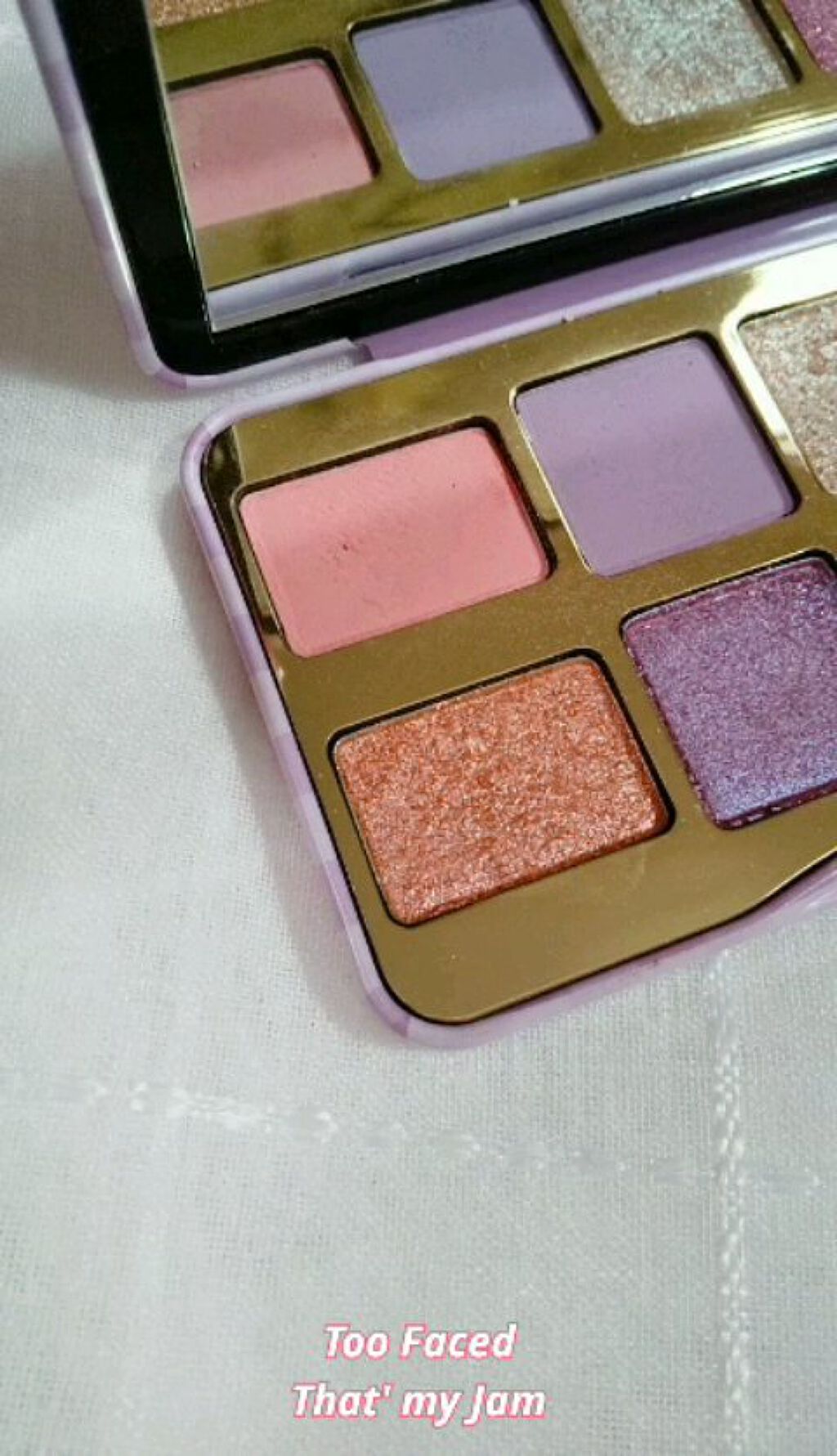  ザッツ マイ ジャム！ ミニ アイシャドウ　パレット ​/Too Faced/アイシャドウパレットを使ったクチコミ（1枚目）