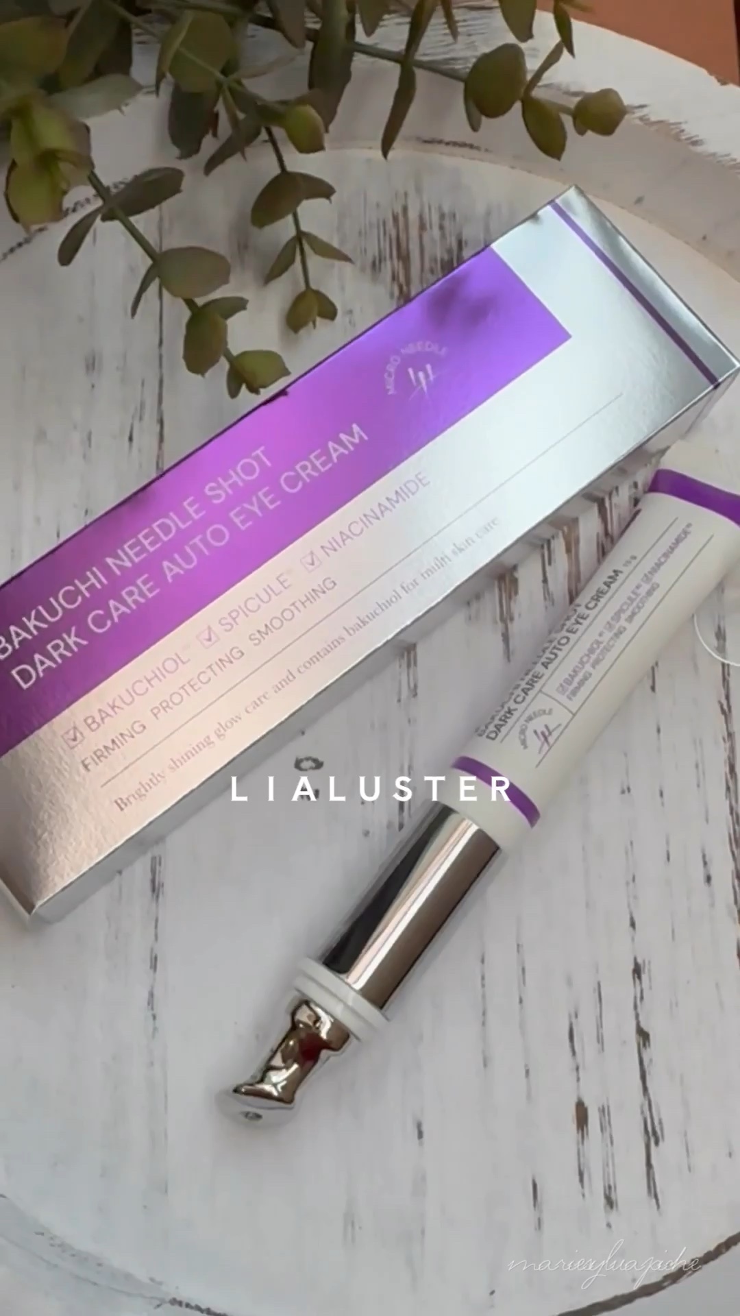 BAKUCHI NEEDLE SHOT DARK CARE AUTO EYE CREAM/LIALUSTER/アイケア・アイクリームの動画クチコミ5つ目