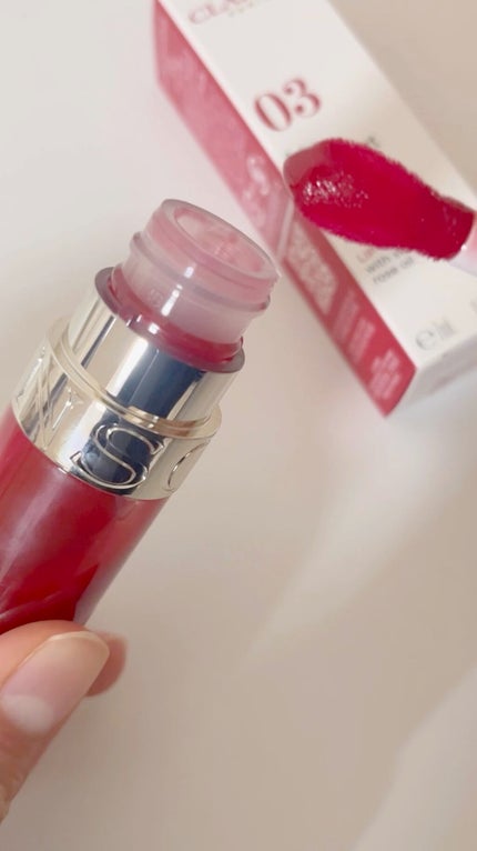 リップコンフォートオイル/CLARINS/リップグロスの人気ショート動画