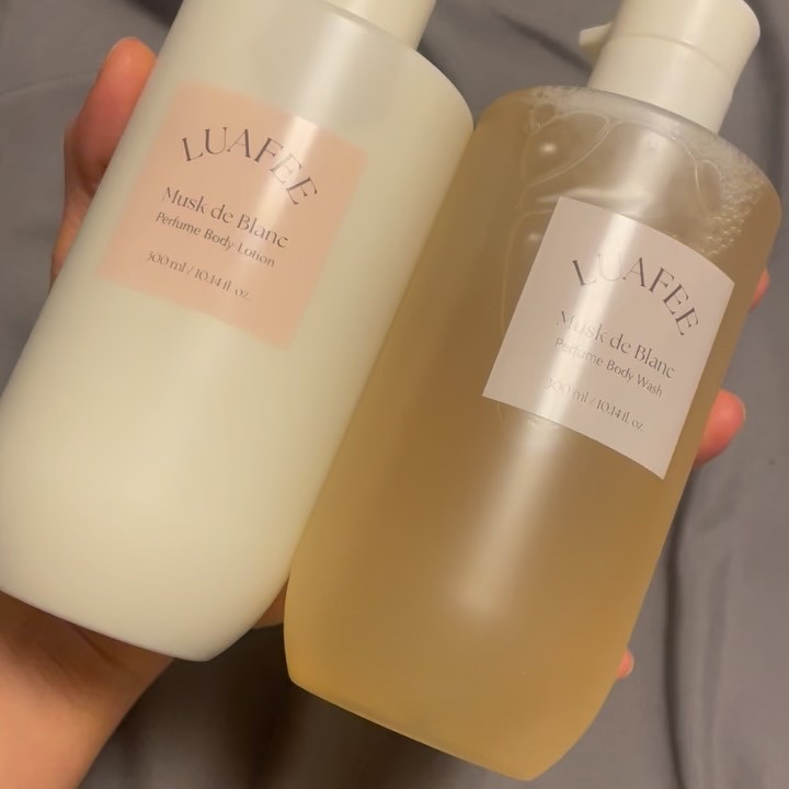 ムスク ド ブラン パフューム ボディウォッシュ/LUAFEE/ボディソープの動画クチコミ1つ目