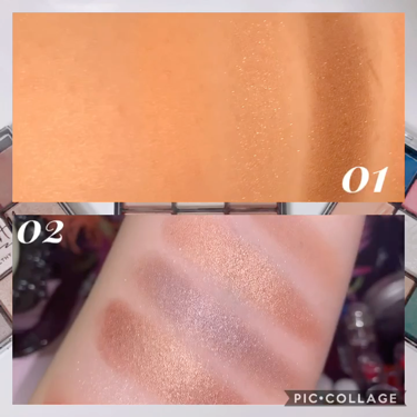 UR GLAM　BLOOMING EYE COLOR PALETTE/U R GLAM/アイシャドウパレットを使ったクチコミ（2枚目）