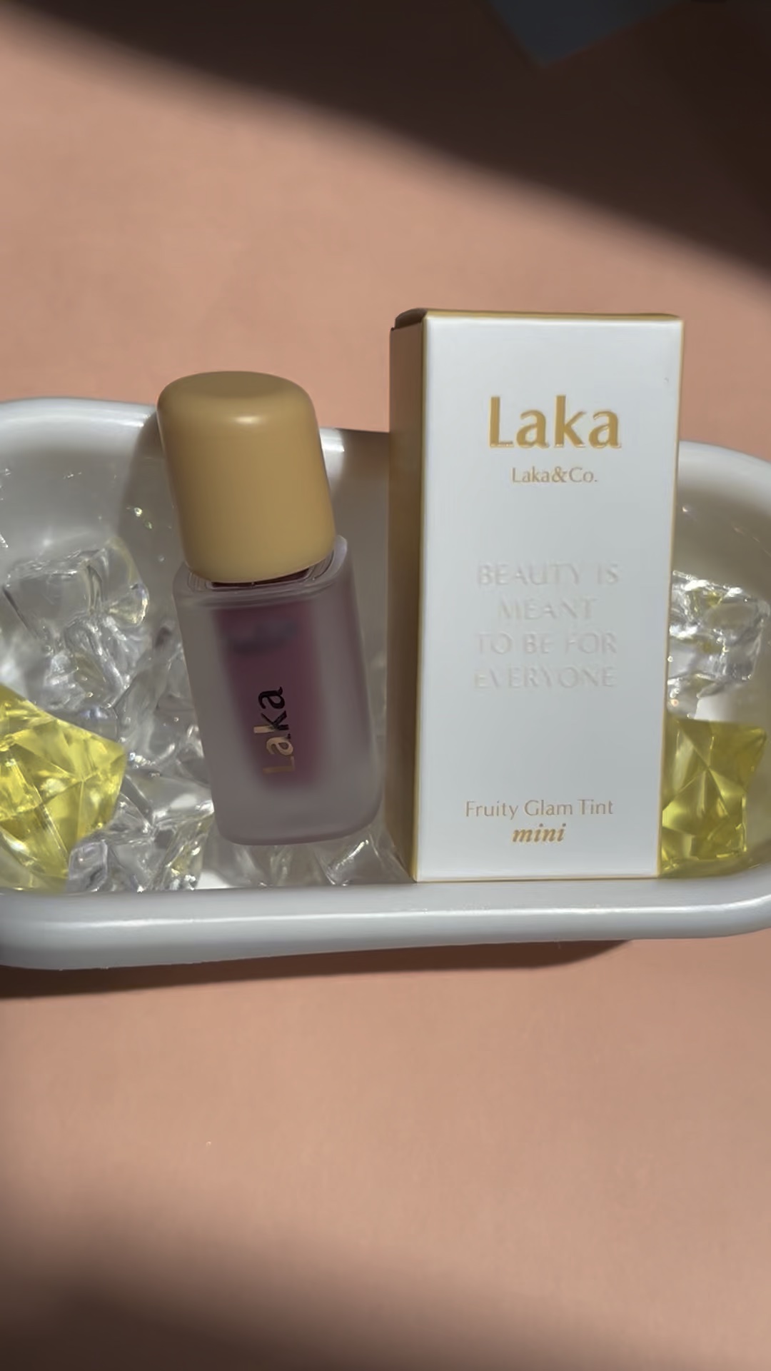 フルーティーグラムティント/Laka/リップティントを使ったクチコミ（1枚目）