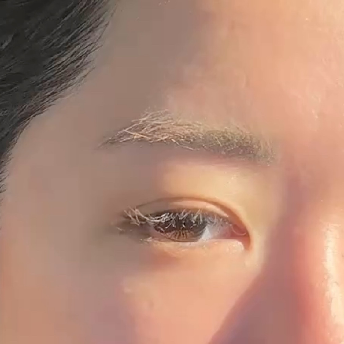 HBL アイブロウ カラーリングマスカラ/HBL BEAUTY/眉マスカラの動画クチコミ1つ目