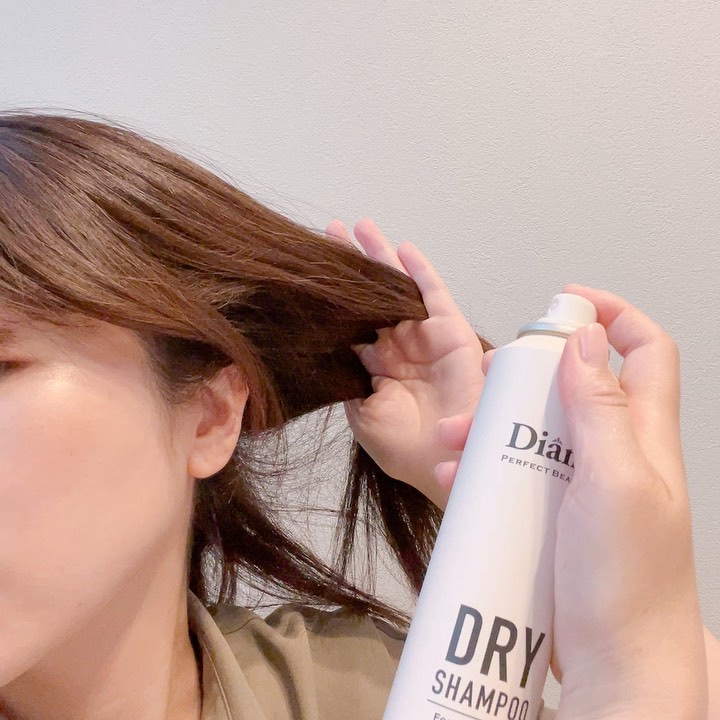 パーフェクトビューティー ドライシャンプー 無香料/ダイアン/ドライシャンプーを使ったクチコミ（3枚目）