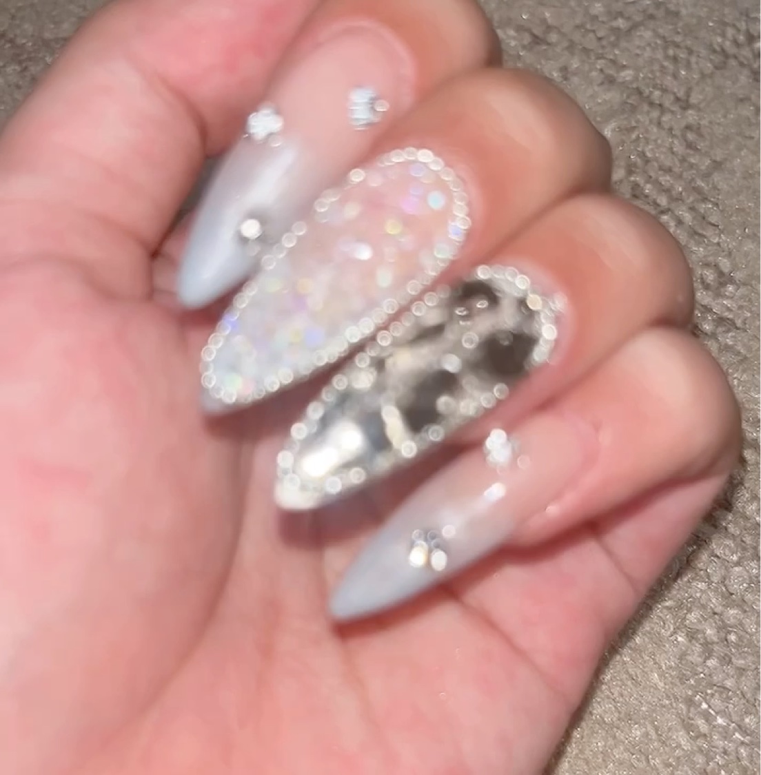 ジェルネイル/セリア/ジェルネイルを使ったクチコミ（2枚目）