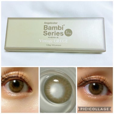 Angelcolor Bambi Series Vintage 1day/AngelColor/ワンデー（１DAY）カラコンを使ったクチコミ（4枚目）