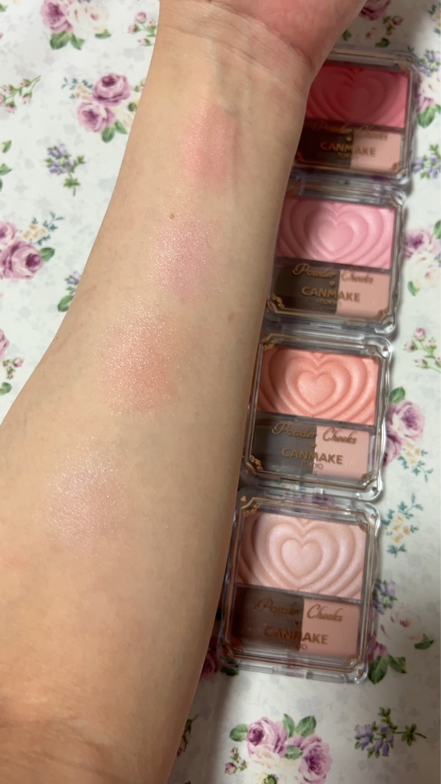 パウダーチークス/キャンメイク/パウダーチークを使ったクチコミ（3枚目）