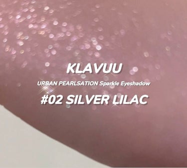 アーバンパールセーション スパークルアイシャドウ/KLAVUU/シングルアイシャドウの動画クチコミ2つ目