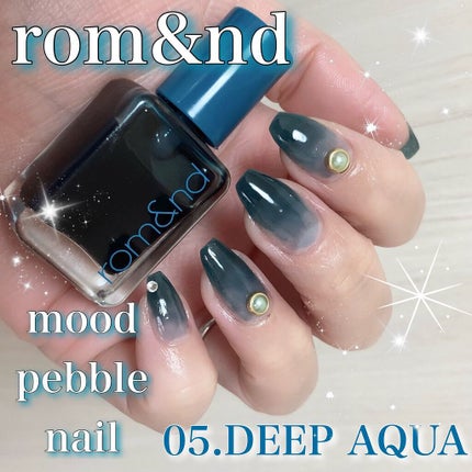 ムードペブルネイル/rom&nd/マニキュアの人気ショート動画