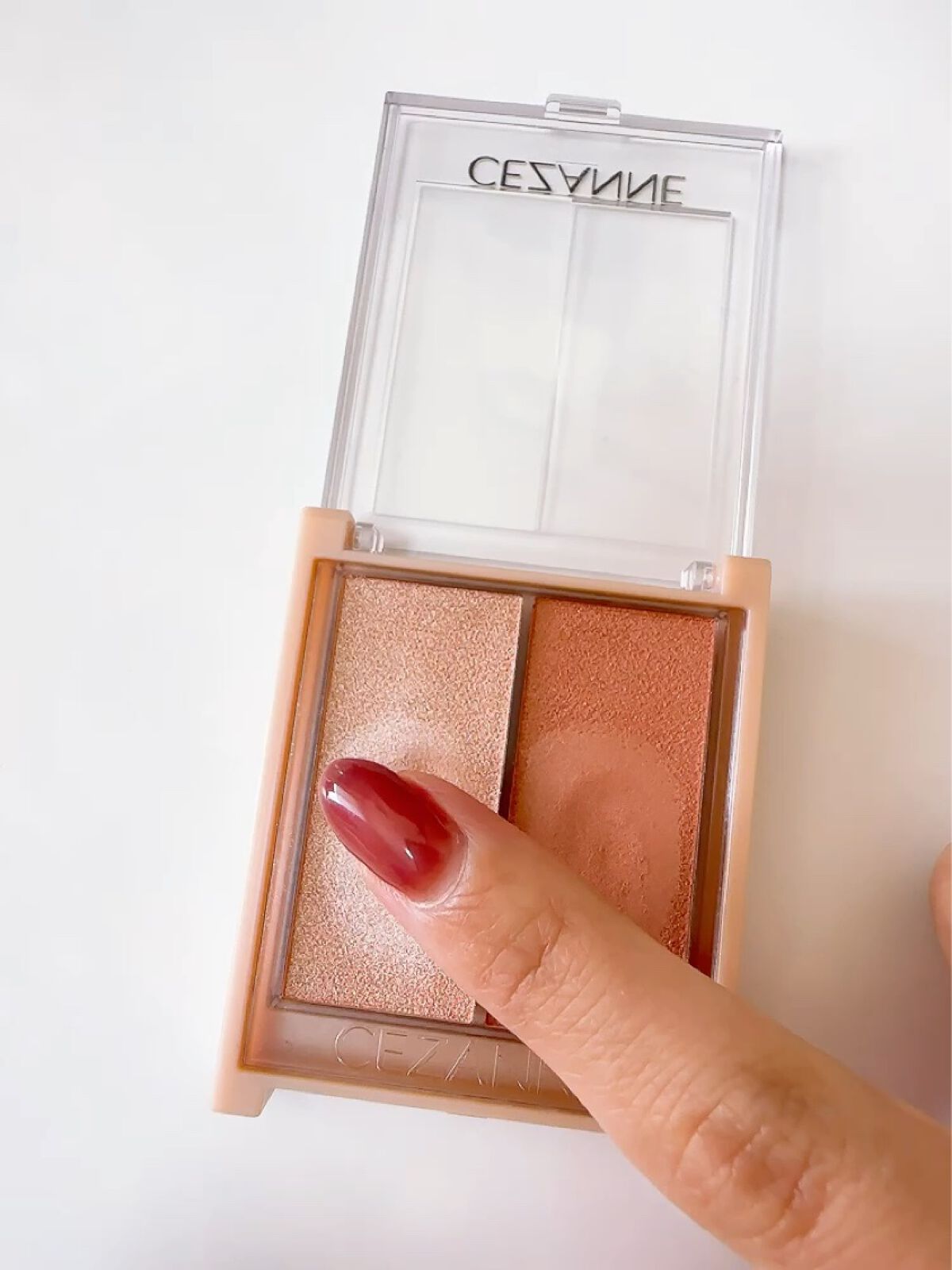 フェイスグロウカラー/CEZANNE/クリームハイライトを使ったクチコミ（3枚目）