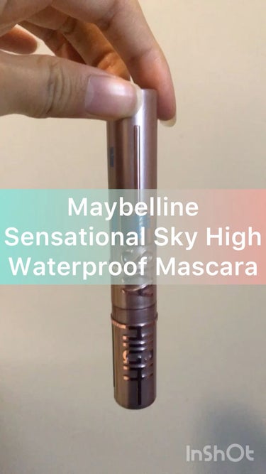 Maybelline Sensational Sky High Waterproof Mascara/MAYBELLINE NEW YORK/マスカラを使ったクチコミ（1枚目）