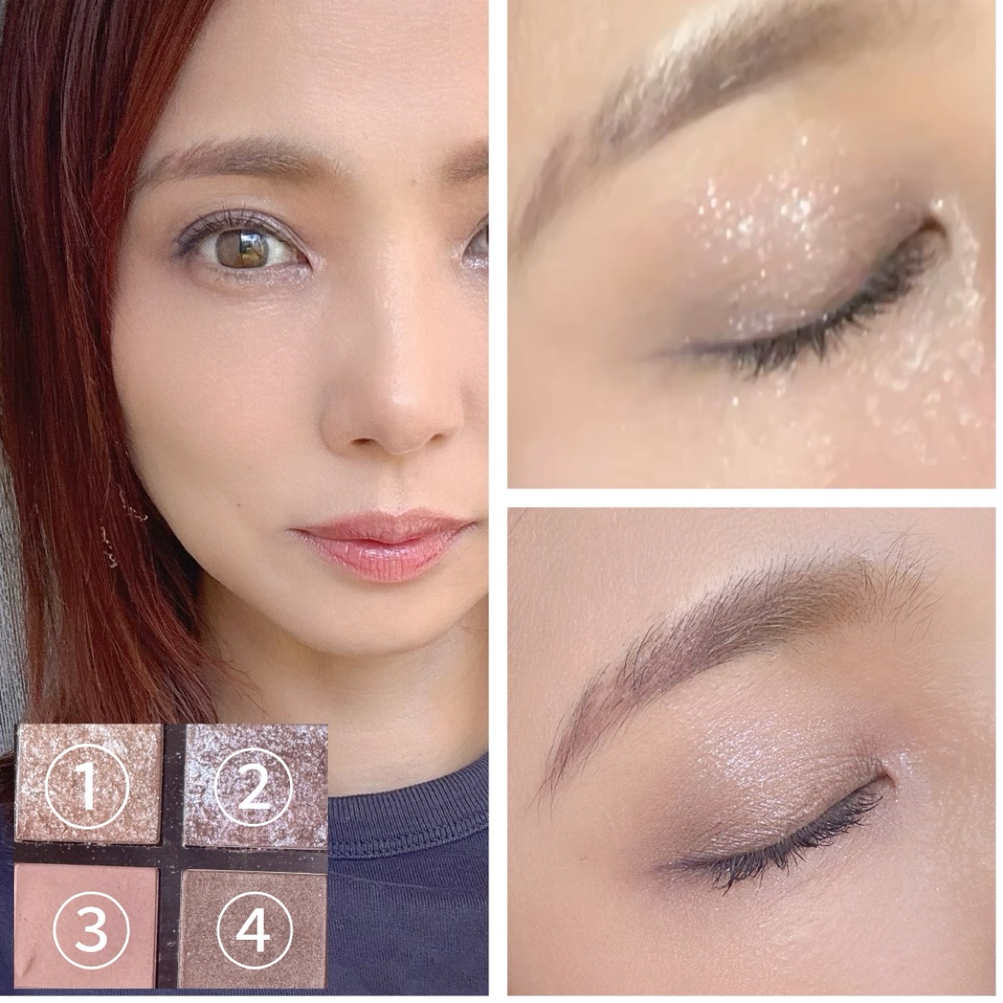 アイ カラー クォード 27 メテオリック/TOM FORD BEAUTY/アイシャドウパレットを使ったクチコミ（2枚目）