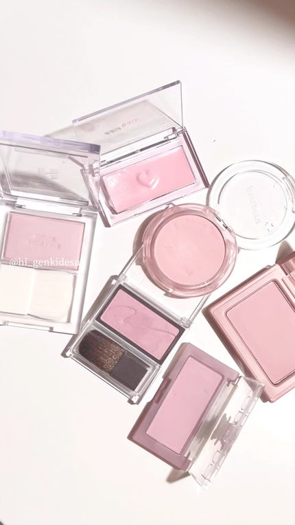 ピュア ブラッシュド サンシャイン チーク/PERIPERA/パウダーチークを使ったクチコミ(1枚目)