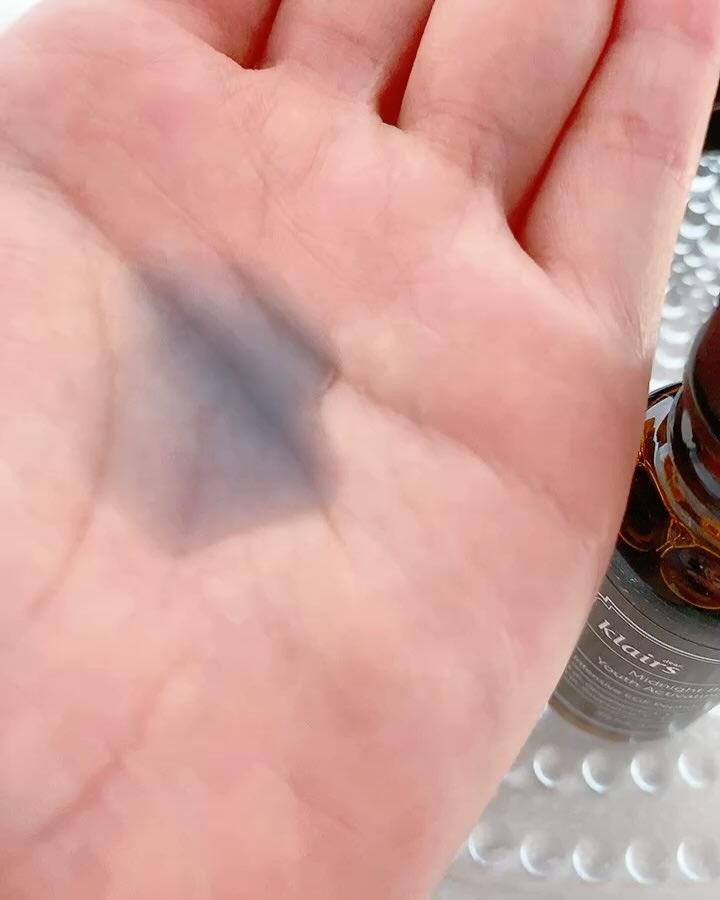 ミッドナイトブルーカーミングクリーム/Klairs/フェイスクリームを使ったクチコミ（3枚目）