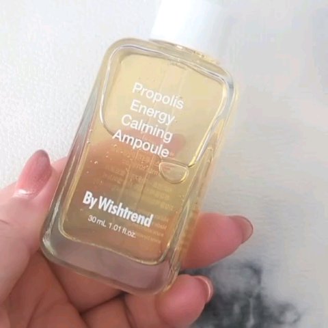 プロポリスエナジーカーミングアンプル/By Wishtrend/美容液を使ったクチコミ（3枚目）