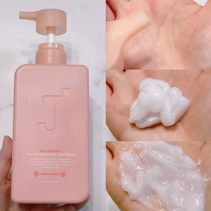 JSOOP シルクケラチンプロテインシャンプー/トリートメント ピーチエディションのクチコミ「\ピーチエディション🍑/

「JSOOP（ジェイスープ）」のシャンプー＆トリートメント ピーチ.....」（3枚目）