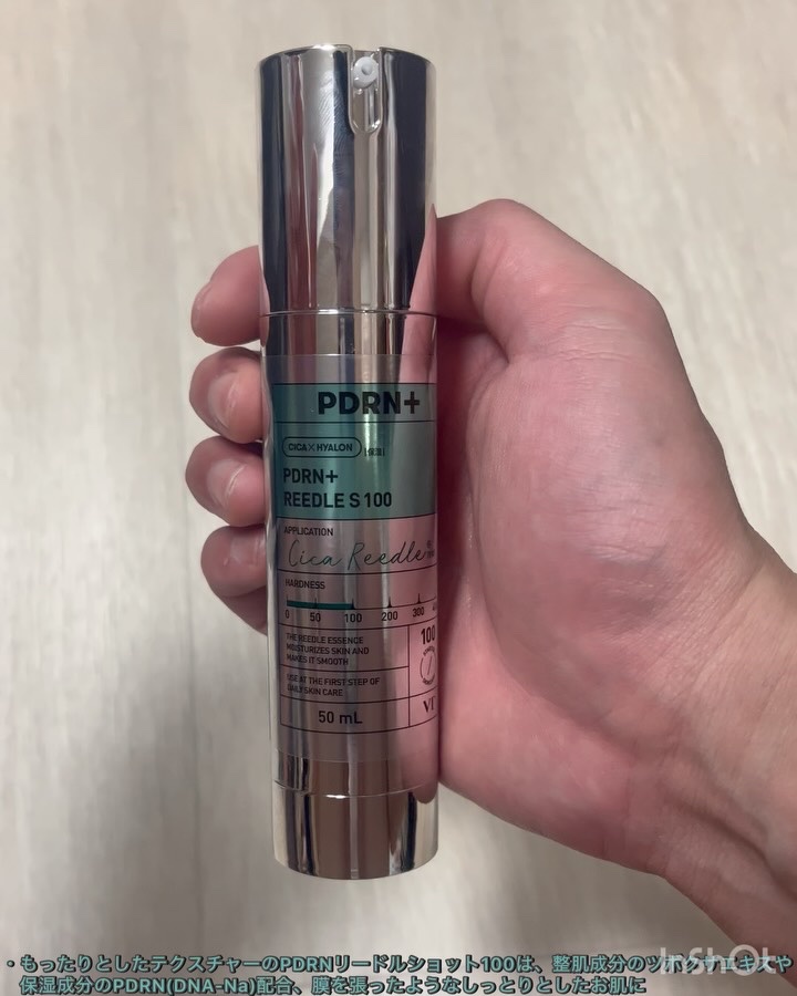 VT PDRN カプセルクリーム 100のクチコミ「🟦🟦PDRN*ツヤ肌に🟦🟦
.
.
.
VTコスメティックス/PDRNリードルショット100&.....」（2枚目）