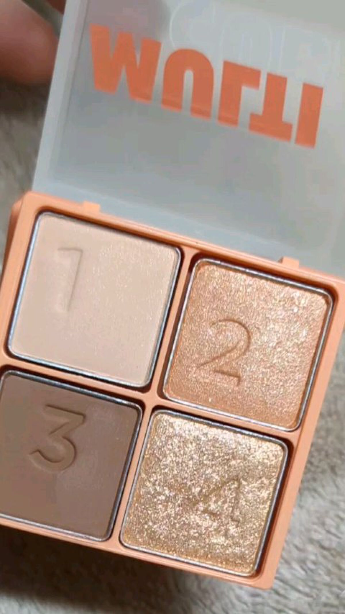 DUOセット Oh Peach Delight Duo（オー ピーチディライトデュオ）/i’m meme/メイクアップキットを使ったクチコミ（1枚目）