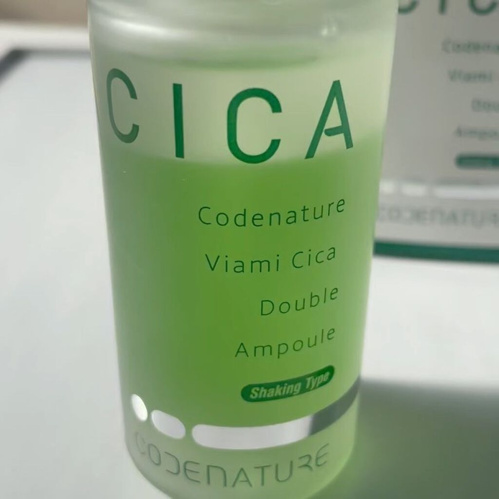 ビアミシカダブルアンプル/CODENATURE/美容液を使ったクチコミ（3枚目）