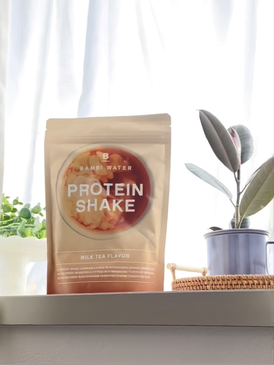 プロテインシェイク ミルクティー味/BAMBI WATER/その他プロテインの動画クチコミ1つ目