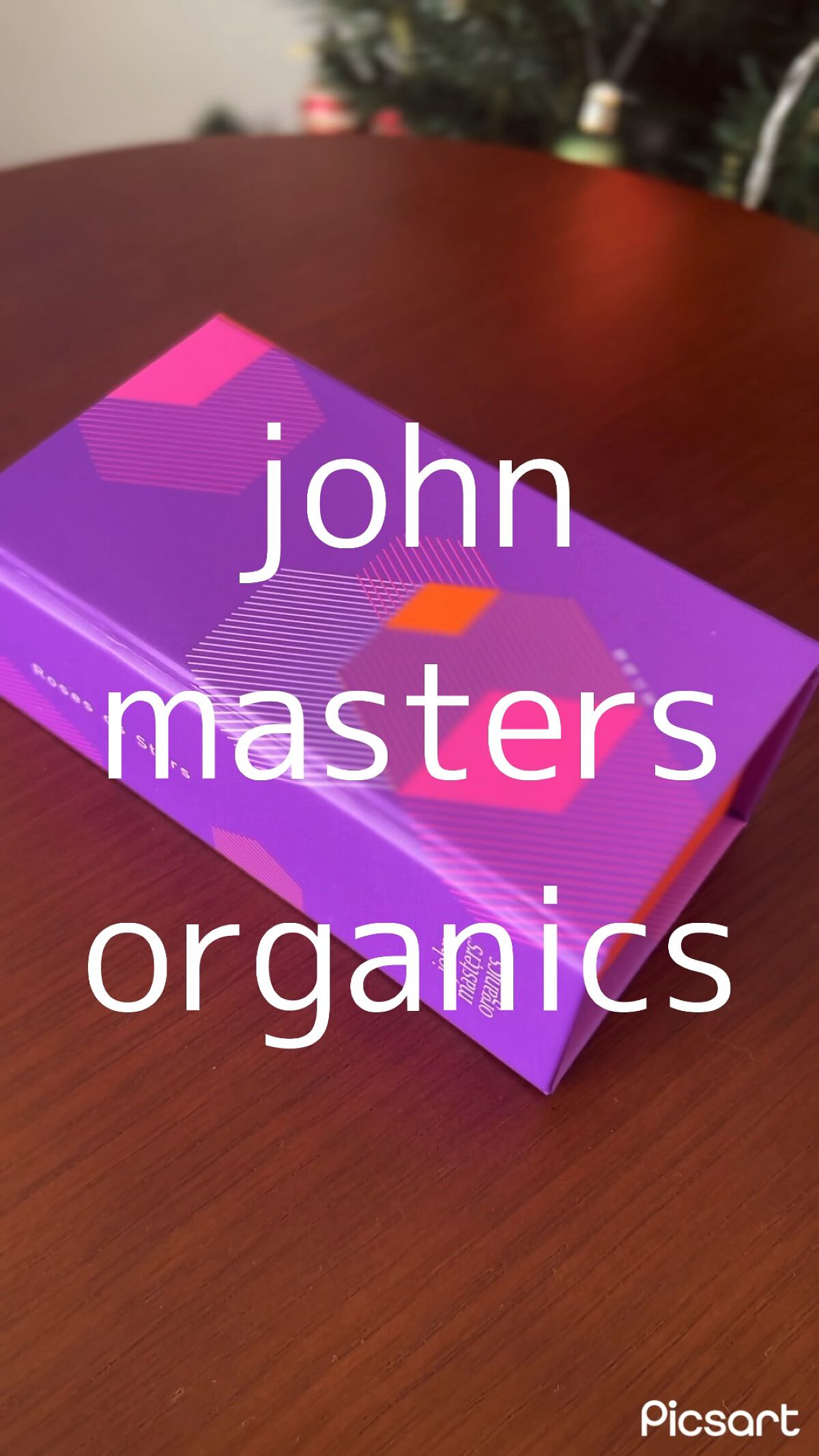 2022 holiday collection –purple "薔薇は星" 〈parts care〉/john masters organics/スキンケアキットを使ったクチコミ（1枚目）