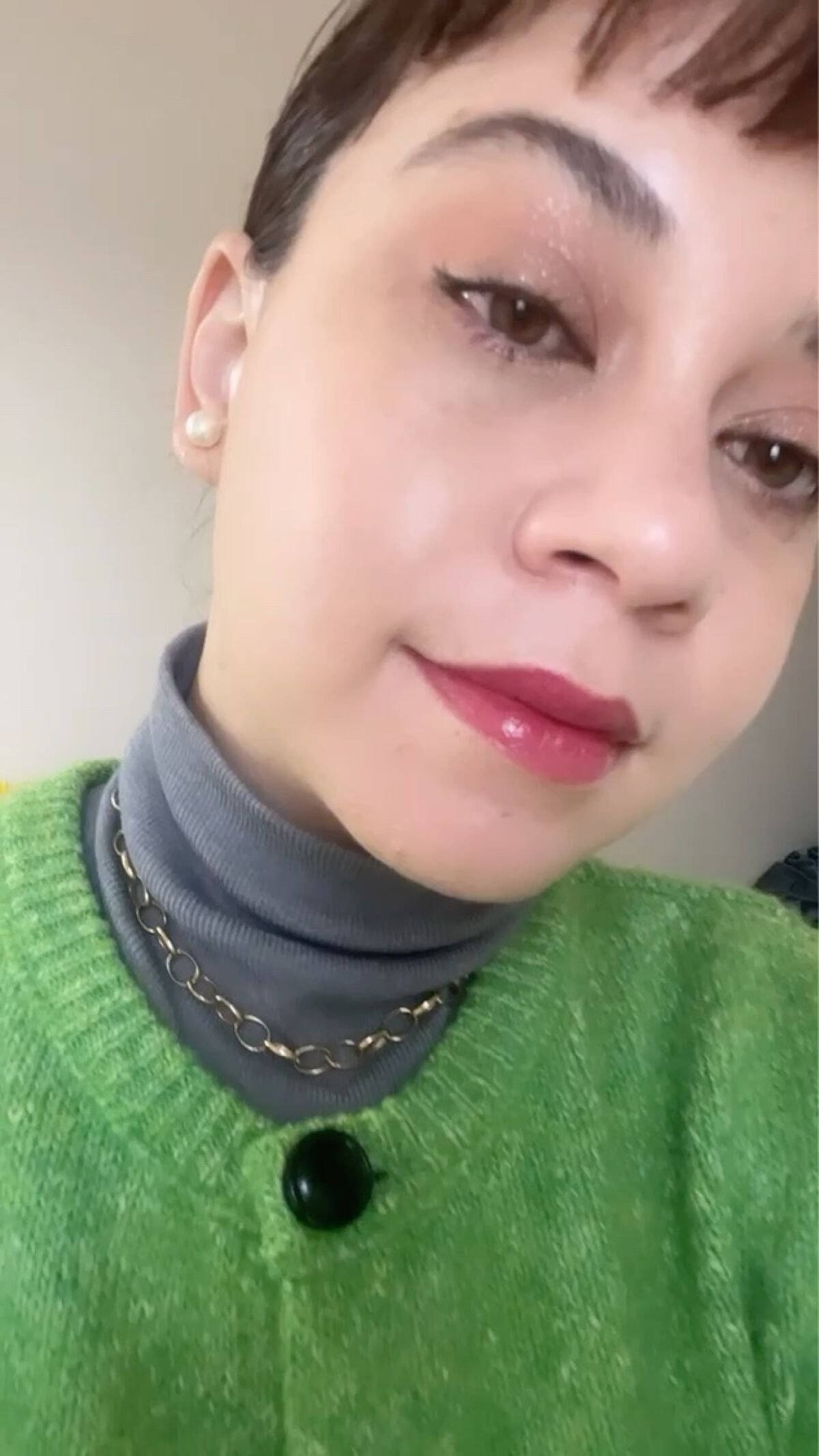 ブルーミングエディション サテングローリップ ステイン/DEAR DAHLIA/口紅の動画クチコミ2つ目