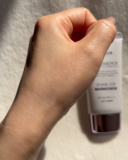 ダルバ ウォータフル トーンアップ サンクリーム(パープル)/ダルバ/日焼け止めクリームを使ったクチコミ(6枚目)