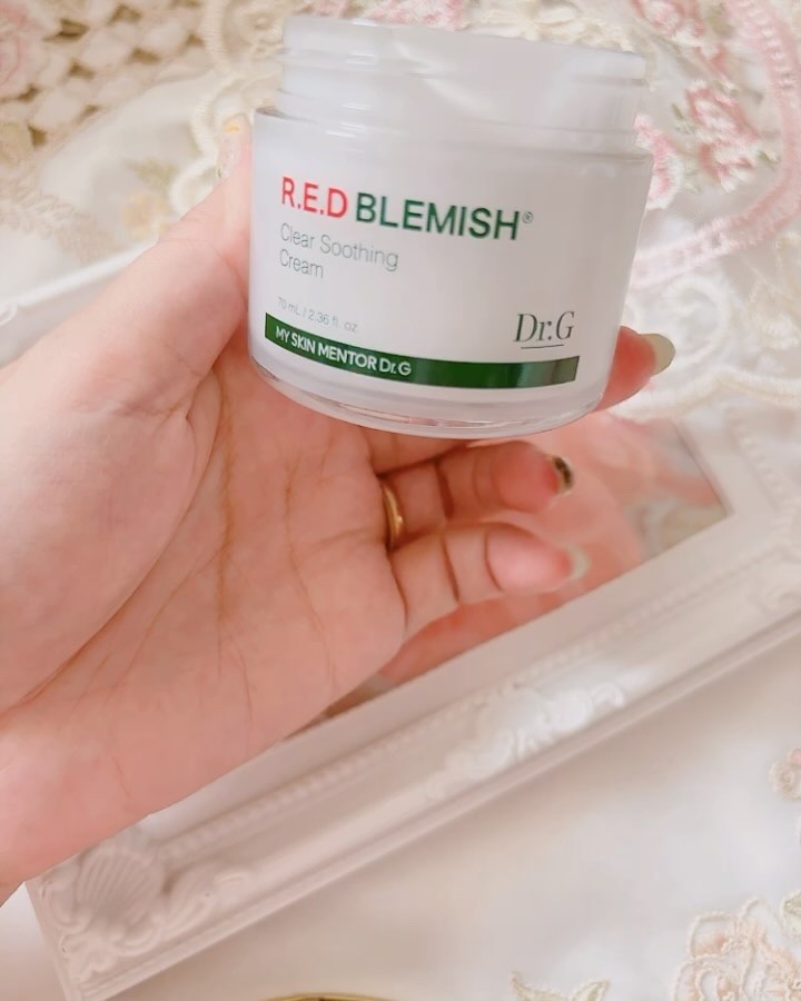 レッドブレミッシュ クリアスージングクリーム/Dr.G/フェイスクリームを使ったクチコミ（3枚目）