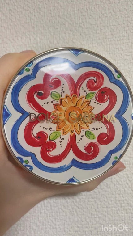 ソーラーグロウ ヘルシーグロウ クッションファンデーション/DOLCE&GABBANA BEAUTY/クッションファンデーションの動画クチコミ1つ目