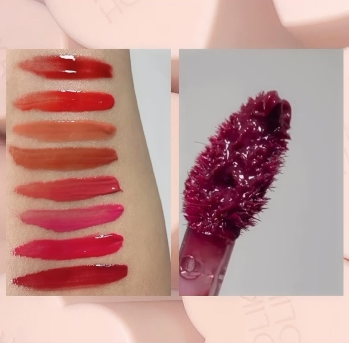 ハートクラッシュ ベアグレイズティント/HOLIKA HOLIKA/リップティントの動画クチコミ5つ目