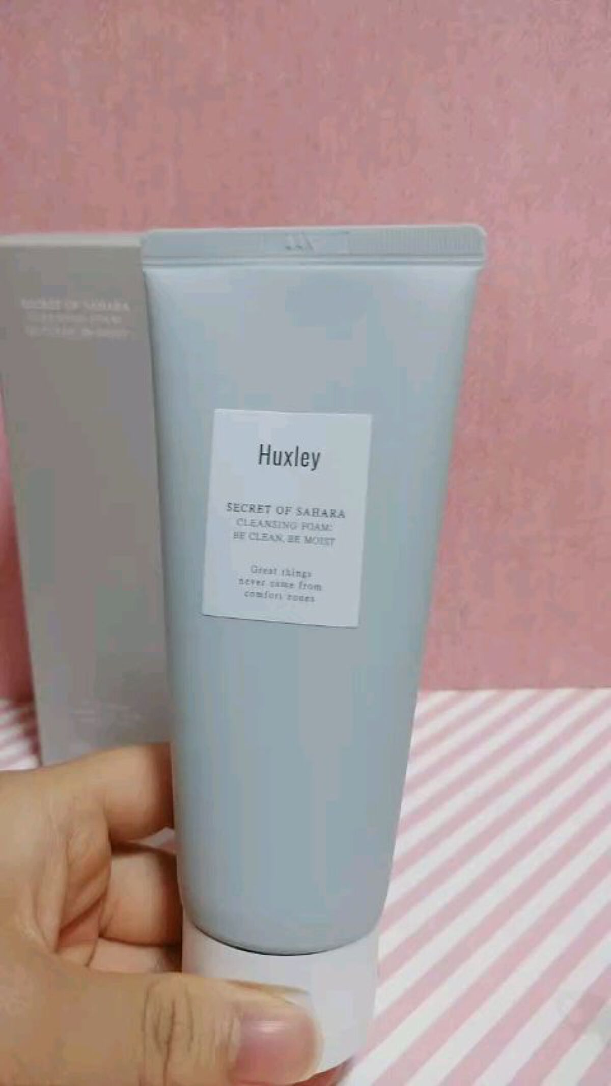 クレンジングフォーム； ディープクリーン、ディープモイスト/Huxley/洗顔フォームを使ったクチコミ（1枚目）