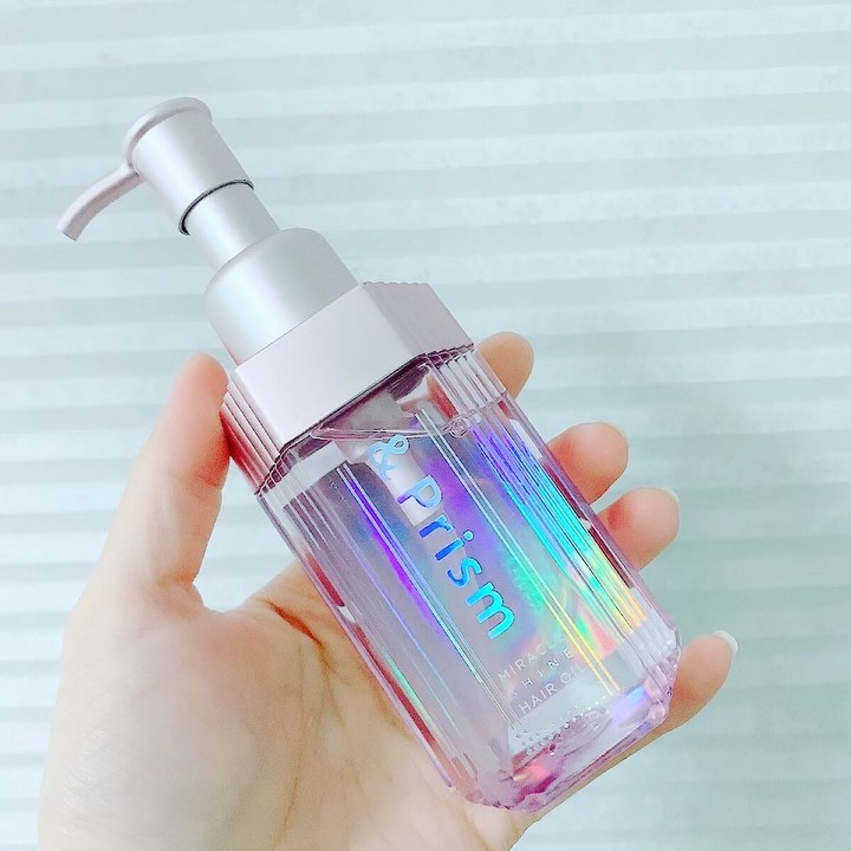 ミラクル シャイン ヘアオイル/&Prism/ヘアオイルを使ったクチコミ（1枚目）