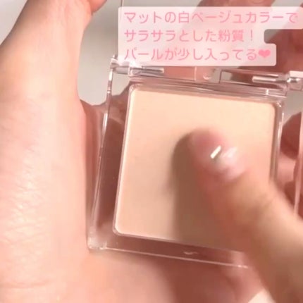 スポットメンテパウダー/muice/プレストパウダーを使ったクチコミ(2枚目)