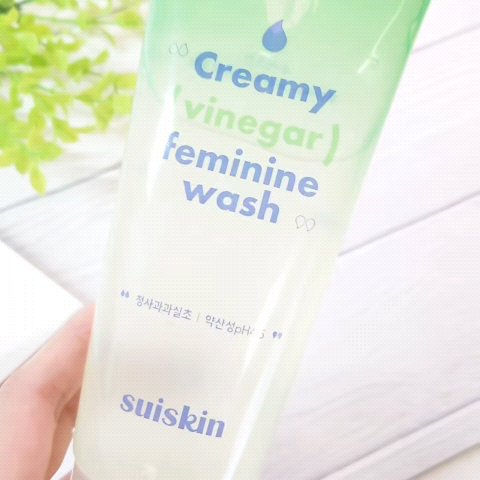 クリーミービネガーフェミニンウォッシュ/suiskin/ボディソープを使ったクチコミ（2枚目）