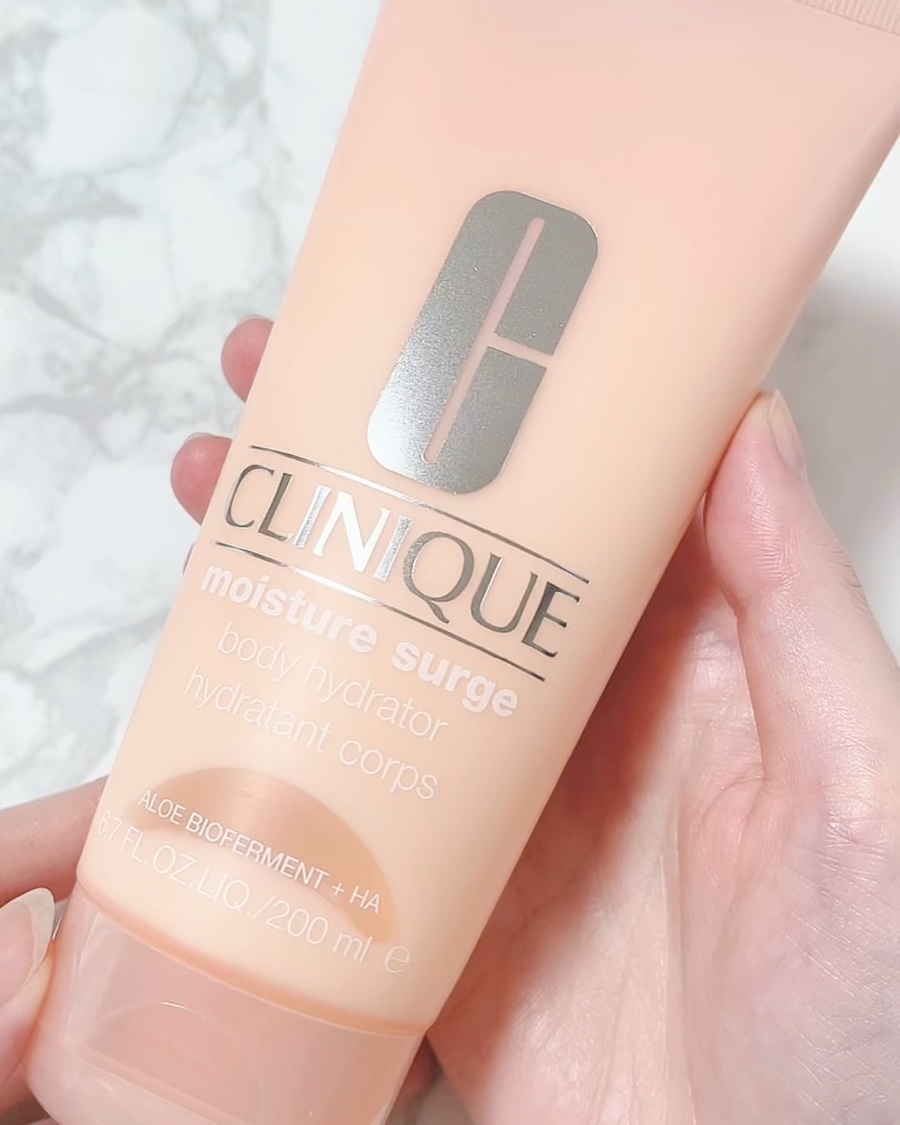 モイスチャー サージ ボディ ハイドレーター/CLINIQUE/ボディミルクの動画クチコミ2つ目