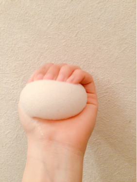 ふんわり天然こんにゃくパフ/ドン・キホーテプライベートブランド 情熱価格/その他スキンケアグッズを使ったクチコミ(4枚目)