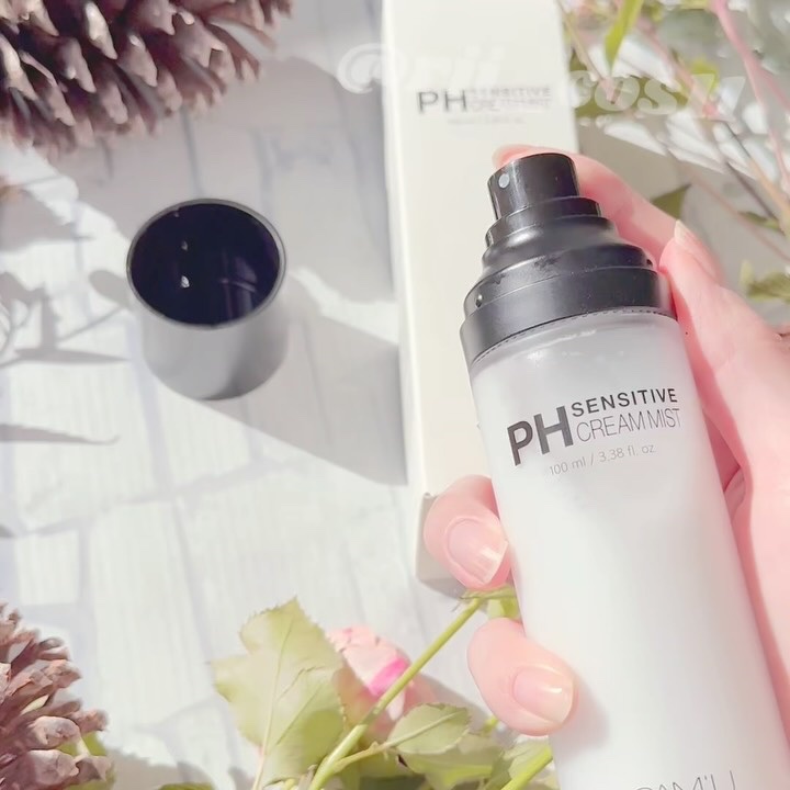 PHセンシティブクリームミスト/SAM'U/ミスト状化粧水を使ったクチコミ（2枚目）
