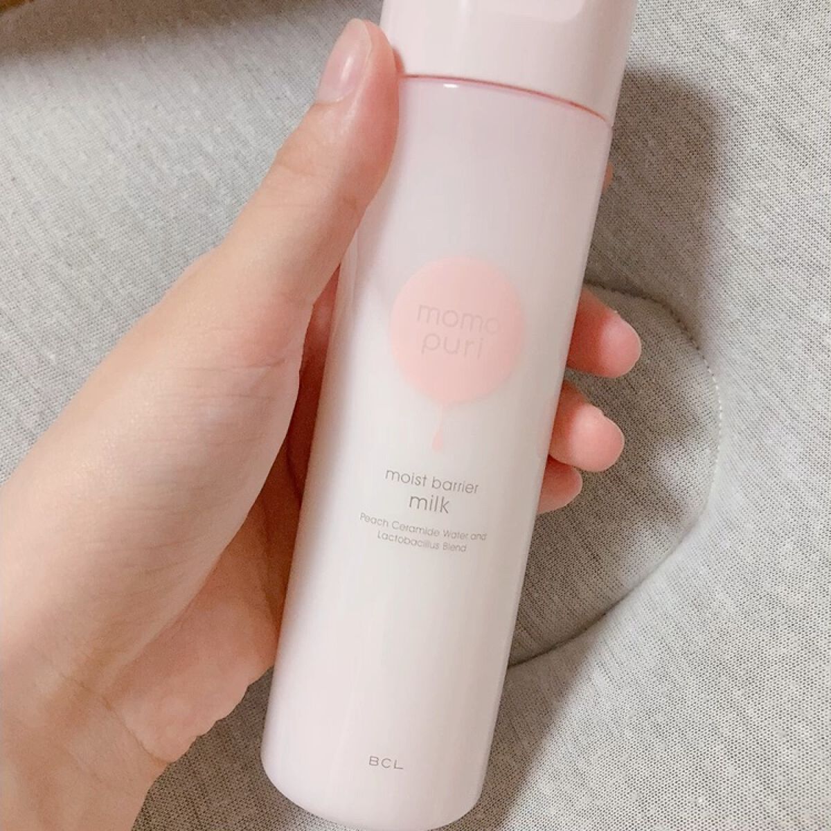 潤いバリア乳液/ももぷり/乳液の動画クチコミ4つ目