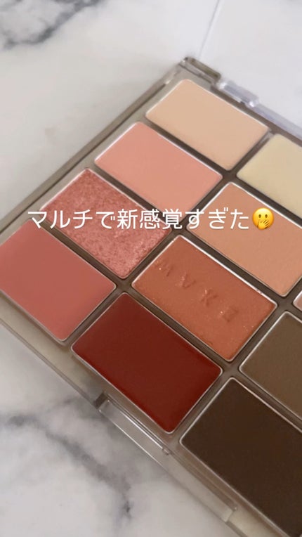 ソフトブラーリングアイパレット/wakemake/アイシャドウパレットの人気ショート動画