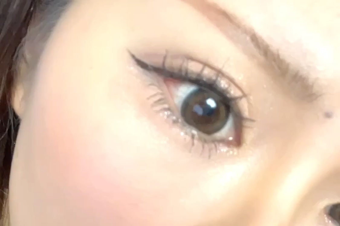 グリッター シャドウ カラー/rom&nd/グリッターを使ったクチコミ（3枚目）