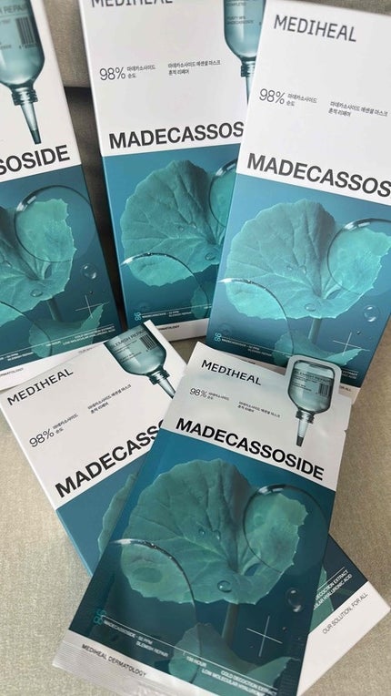 マデカッソシド エッセンシャルマスク/MEDIHEAL/シートマスク・パックの人気ショート動画