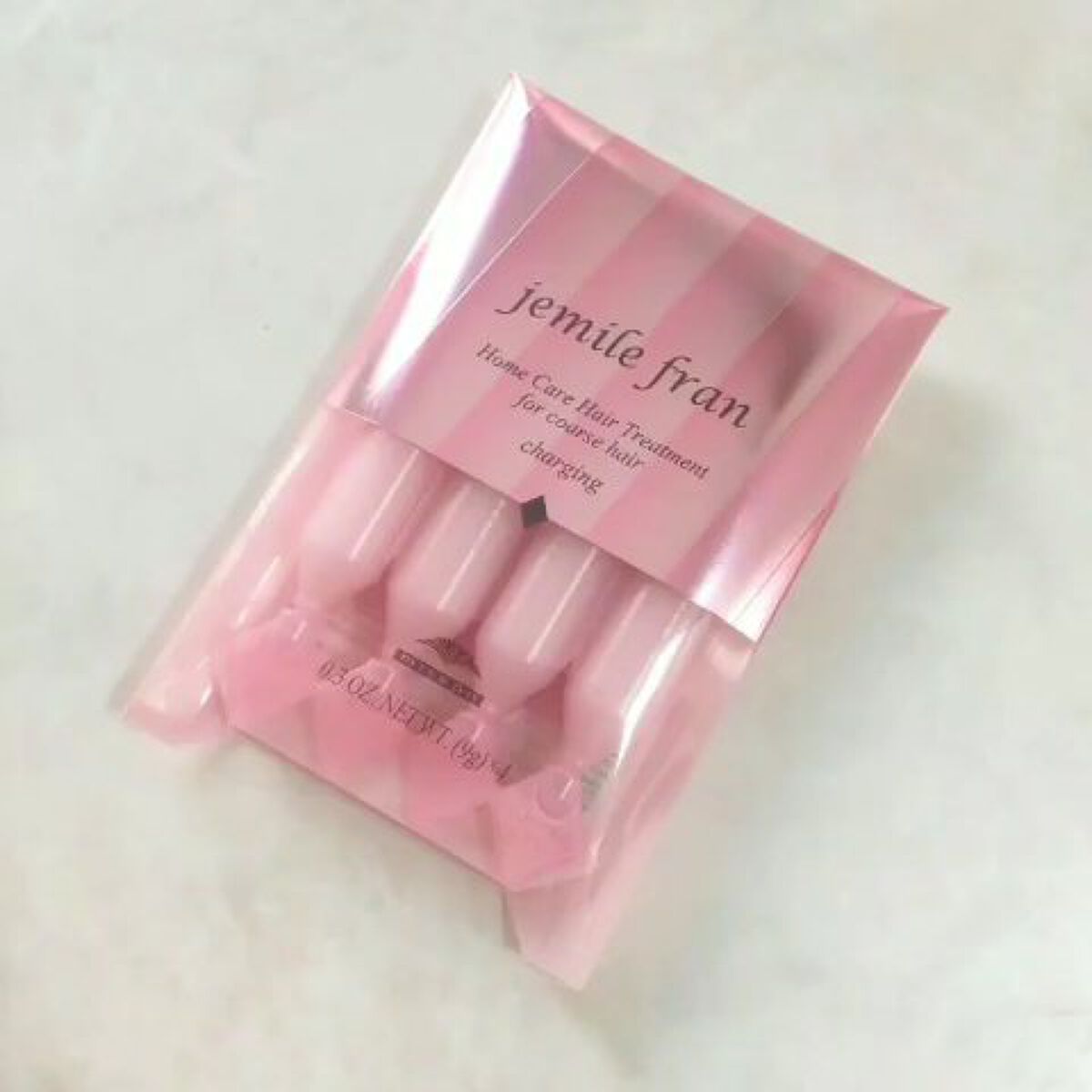 ジェミールフラン ヘアケアシリーズ サロントリートメント ハートチャージング/ジェミールフラン/洗い流すヘアトリートメントを使ったクチコミ（2枚目）