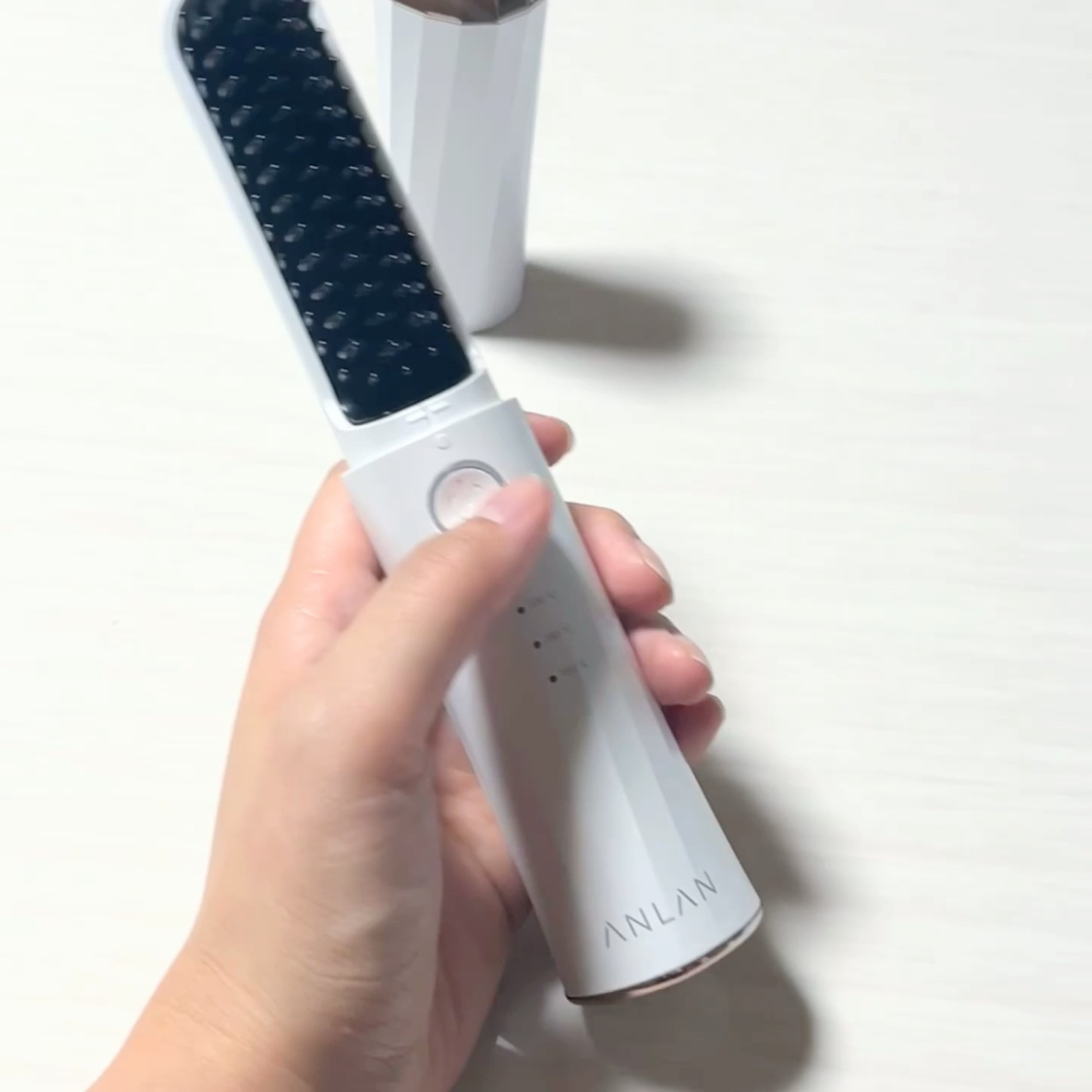 ヒートブラシ/ANLAN/ヒートブラシを使ったクチコミ（3枚目）