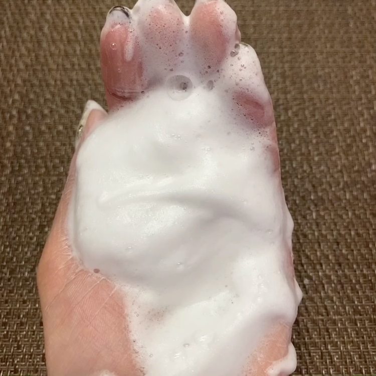 せっけん泡立てネット/ヴァーナル/その他スキンケアグッズの動画クチコミ3つ目