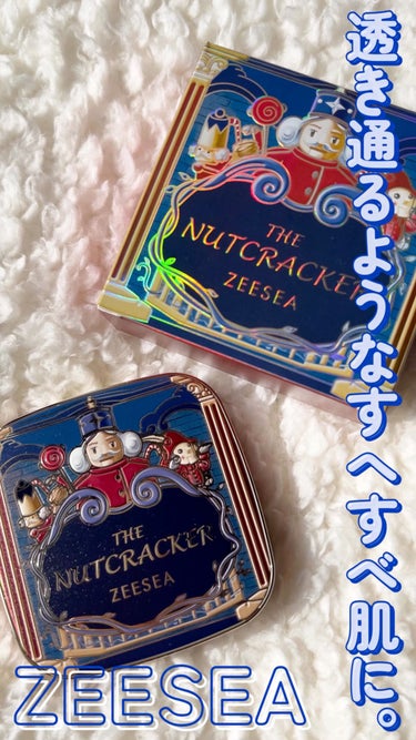 くるみ割り人形「ゼロ」粉感シルキーコンパクトパウダー/ZEESEA/プレストパウダーを使ったクチコミ（1枚目）