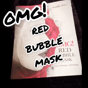 OMG! Love Gift Set (Red Bubble Mask )/double dare/シートマスク・パックを使ったクチコミ（2枚目）