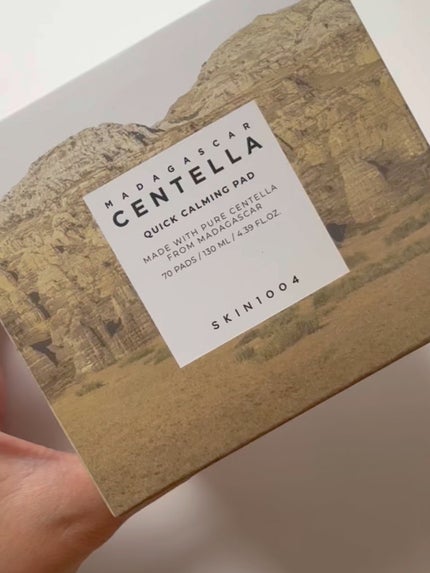 センテラ クイックカーミングパッド/SKIN1004/トナーパッドの人気ショート動画